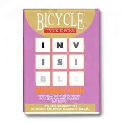 Bicycle Invisible Deck (blau)