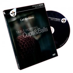 DVD - Table Hopping Cups And Balls by Carl Andrews