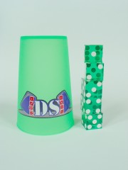 Dice Stacking Becher und W�rfel Set (gr�n)