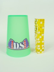 Dice Stacking Becher und W�rfel Set (gelb)