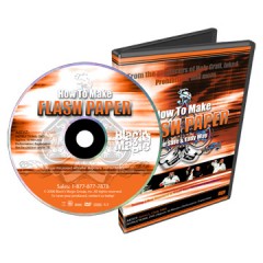 DVD Flash Paper by Black's Magic
