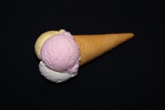Eist�te mit 3 Eiskugeln (St�ck)
