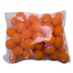50 St�ck 2 Inch Super Soft Sponge Balls by Goshman (orange)